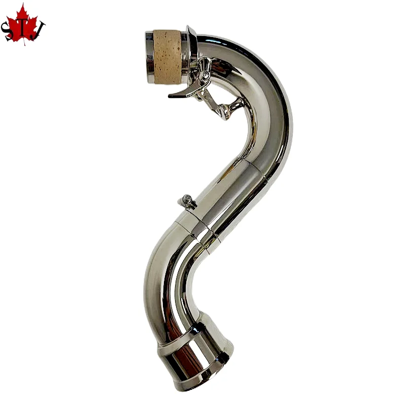 1 Pcs High Quality Low C Bass Neck Nickel Plated For Repairing