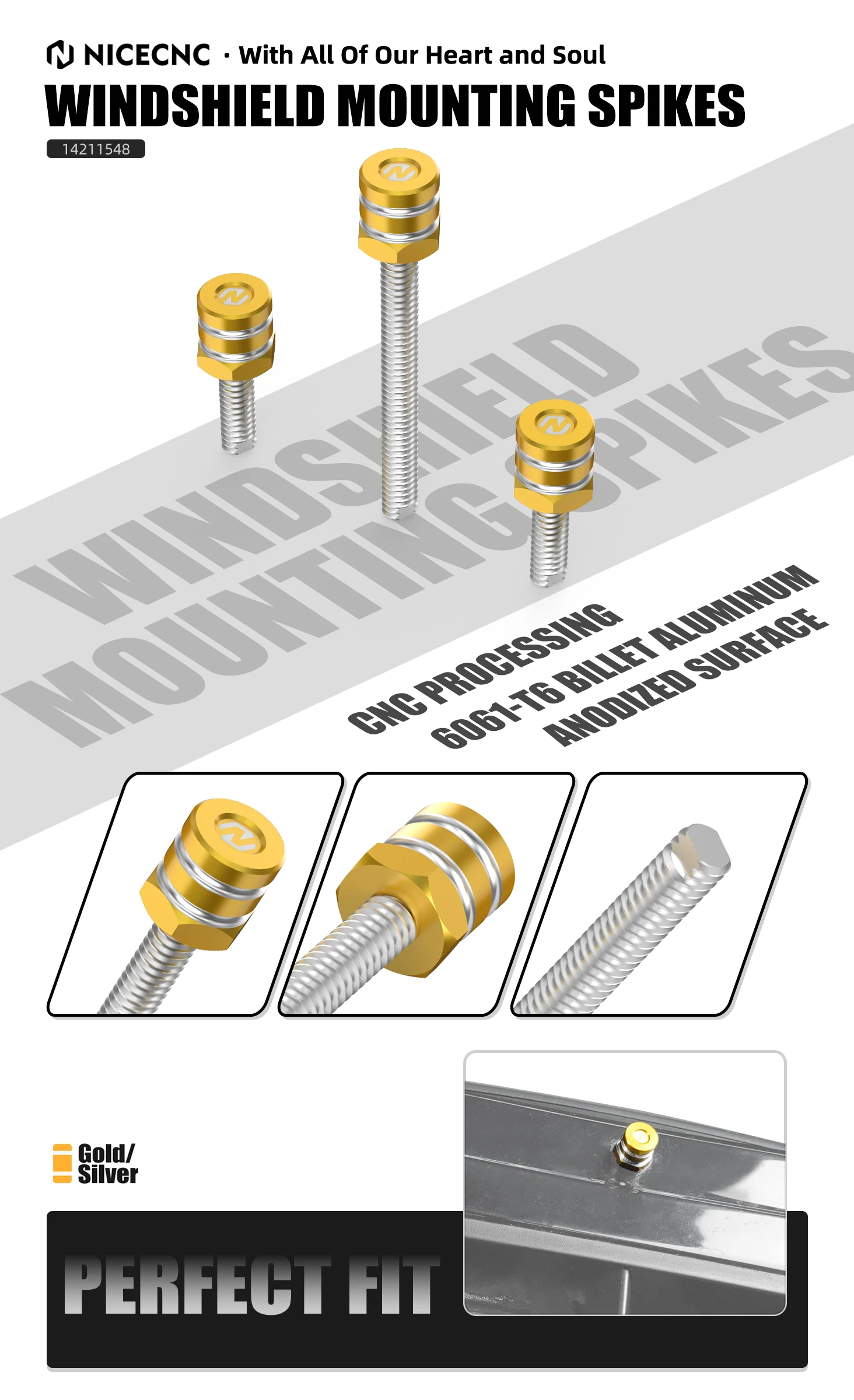 Für Harley Street Glide FLHX/Special FLHXS 2014–2023 2022 2021 2020 2019 2018. Windschutzscheiben-Montagespikes ST FLHXST 2022–2023 – Detail 18
