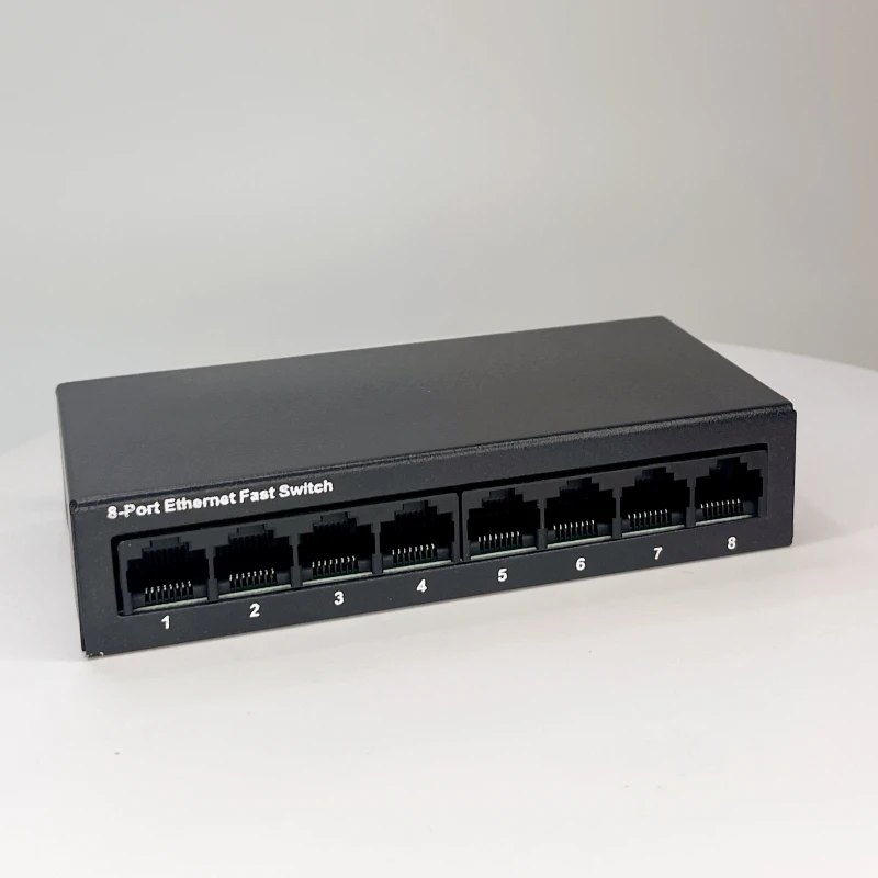 8포트 1000Mbps 기가비트 네트워크 스위치 이더넷 스마트 스위처 고성능 RJ45 허브 인터넷 분배기 가정 및 사무실용