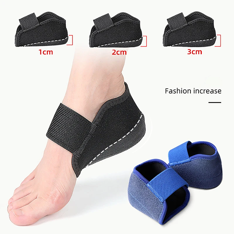 

1Pair Heel Cover Cushioned Cushioned Cushion Cushioned Heel Cover Silicone Non-slip Half Pad Anti-crack Heel Cover