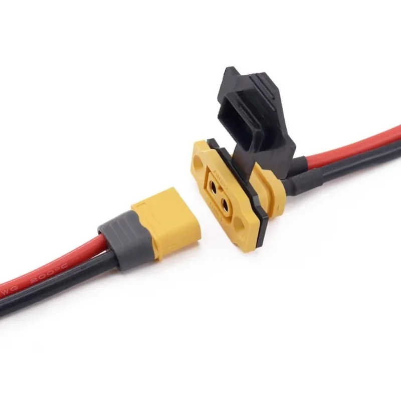 5 Paia XT60E-F Femmina + XT60H Connettore Oro Spina Incasso Viti XT60