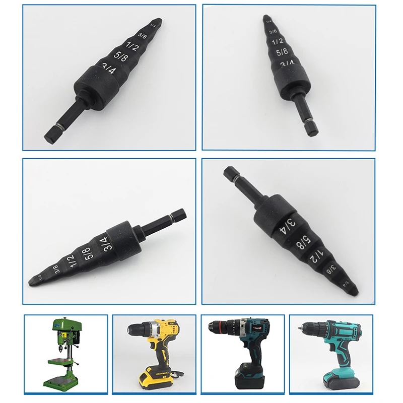 

Набор медных расширителей труб кондиционера, набор сверл 5 в 1, расширитель труб из мягкой меди, инструменты для труб