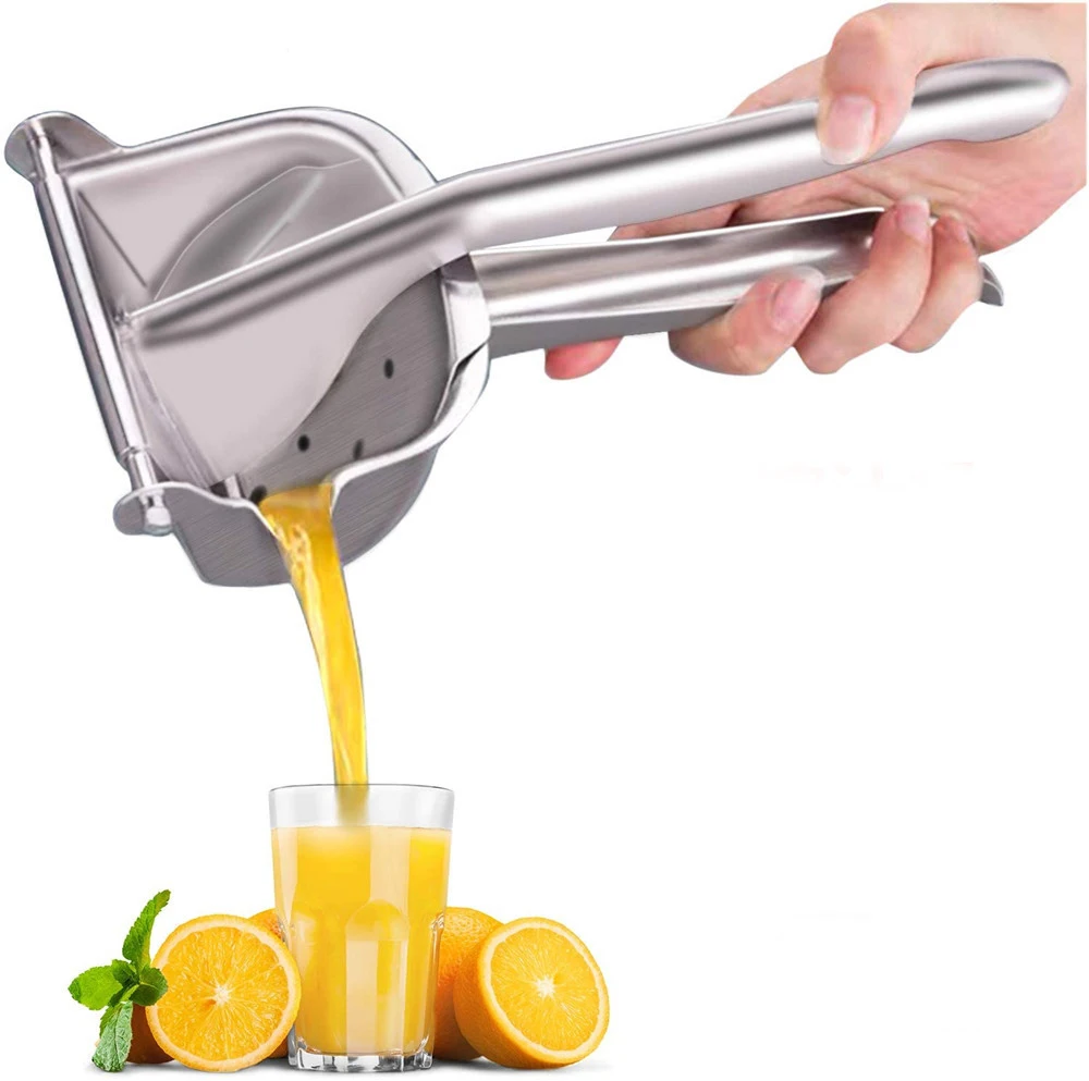 Stainless Steel Fruits Juicer Squeezer Lemon Manual Citrus Orange Hand Press Machine Durable Kitchen Tool fruit juicer lemon squeezer