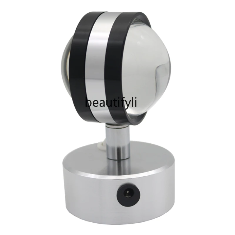 

yj Rechargeable Spotlight Wireless Punch-Free Wireless Home Installation-Free Wall Lamp Double-Sided Luminous LED Light