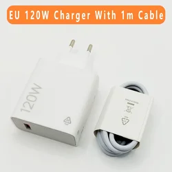 120W Original Xiaomi Hypercharge Fast Charging Travel Adapter - EU add 1m Cable