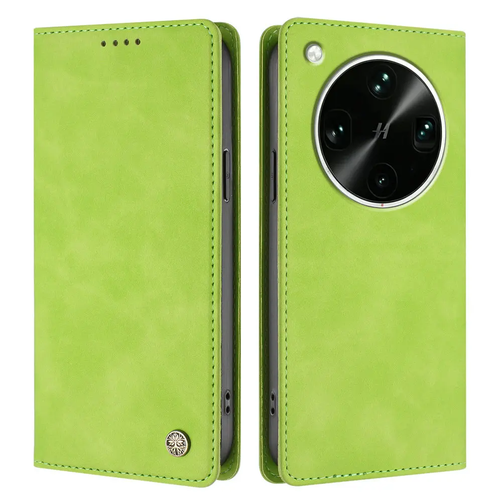 Magnetic Wallet Leather Card Holder Flip Case