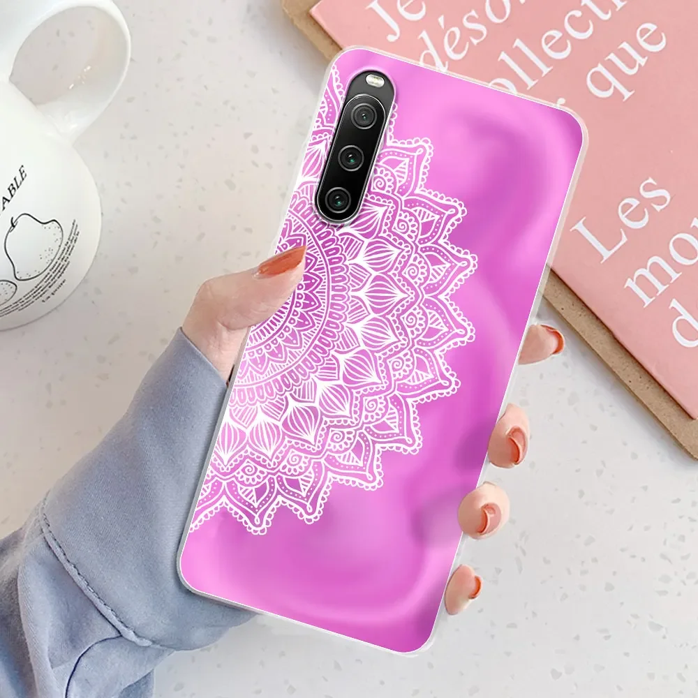 Custodia Silicone TPU Per Sony Xperia 10 IV – WILLIS – Trasparente Sfumato Antiurto