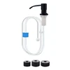Kitchen Tool Stainless Steel Soap Dispenser with Flexible Silicone Hose for Easy Refills for Bathroom and Kitchen 2