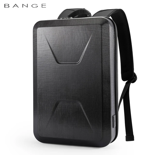 BANGE New Hard Shell Fashion zaino uomo Anti-ladro zaini da lavoro