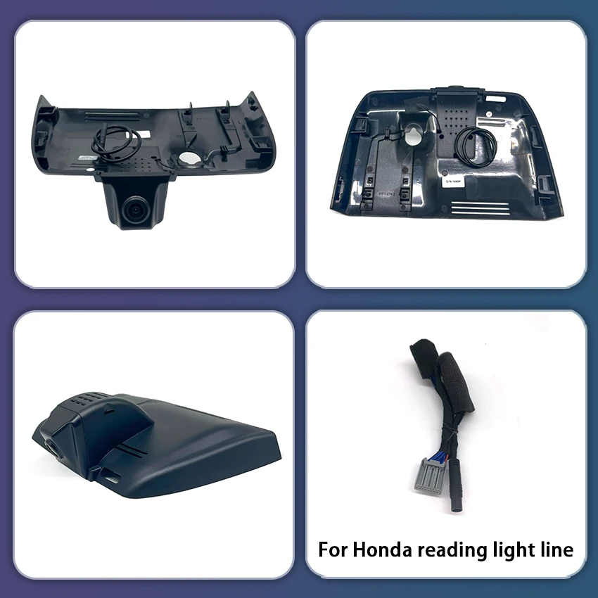 Dash Cam Fotocamera per Honda CR-V CRV CR V 5 5th Gen 2017 2018 2019 2020 2021 2022,4K OEM Videoregistratore per auto WIFI APP LHD - immagine 5