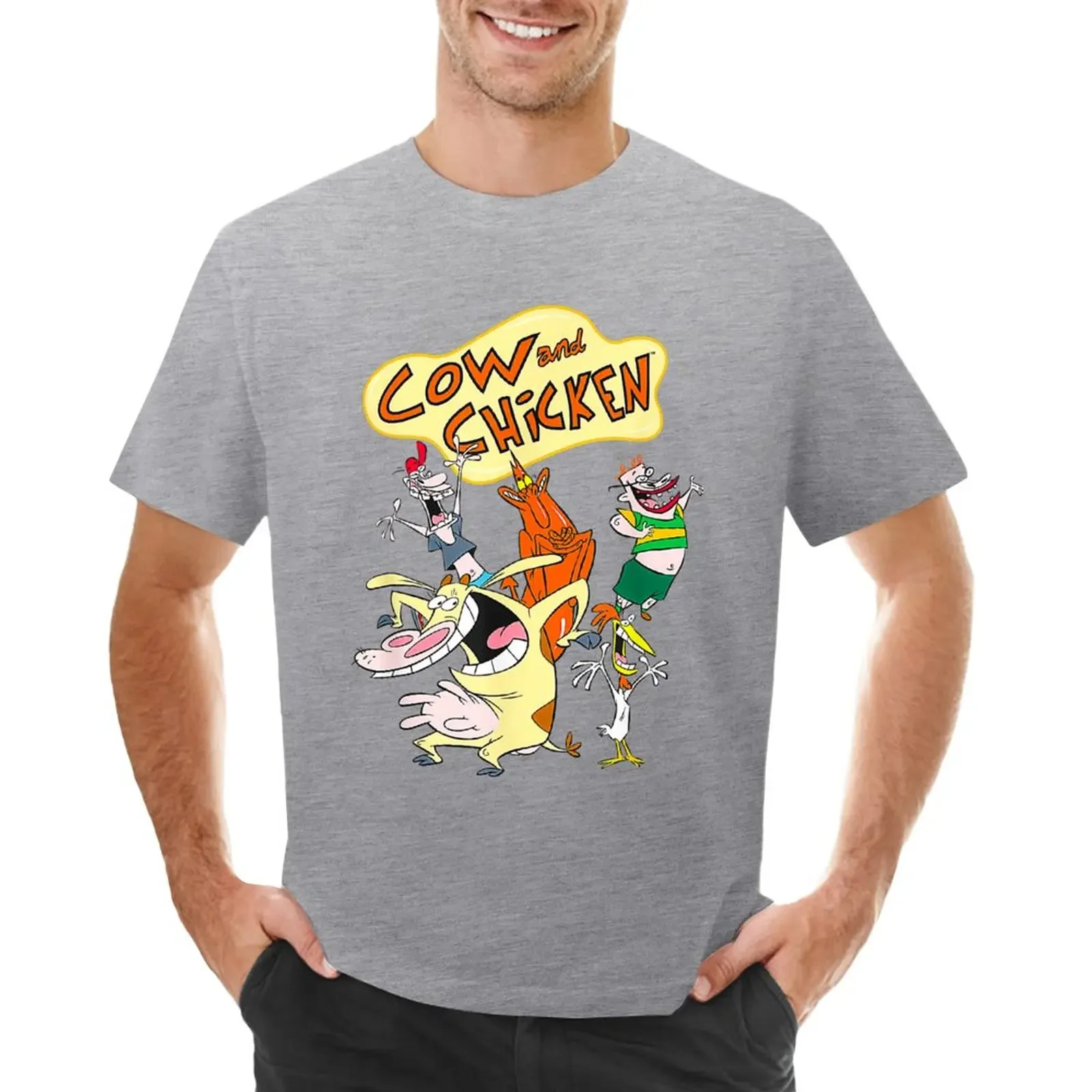 T-shirt Cartoon Network Cow and Chicken Character Cartoon Network