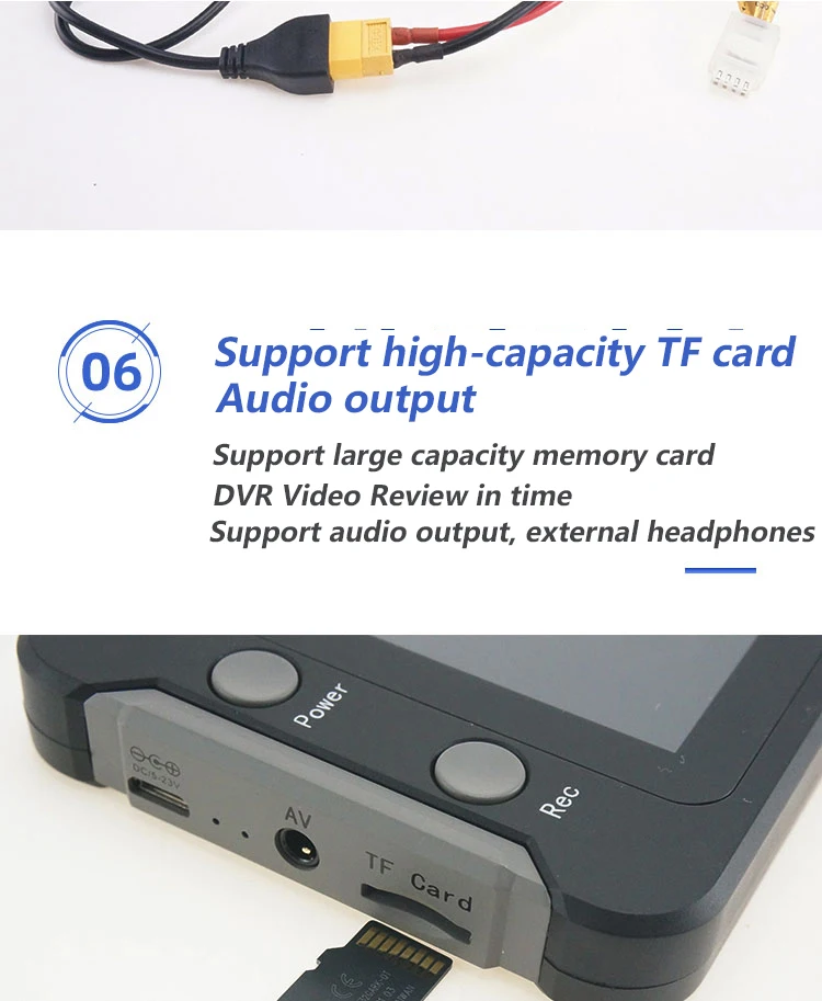 Fpv монитор с dvr. Fpv монитор с dvr