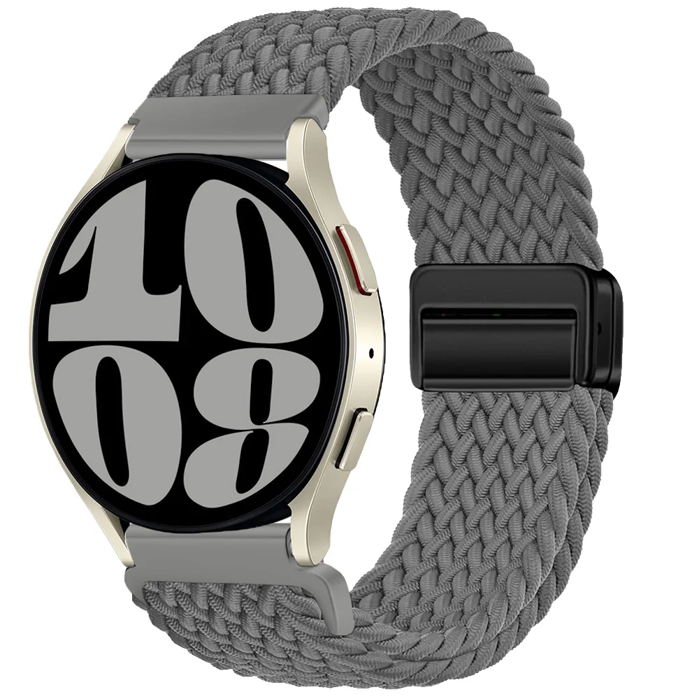 Flexible Braided Nylon Smartwatch Strap - 22mm/20mm Band