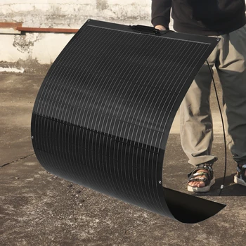 200w 150w 140w 120w 130w 100w photovoltaic panel flexible solar panel 12v battery for home balcony camper boat RV EU USA RU ship