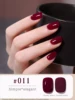 MIANEL 12ML/PCS Ankola Red Nail Polish 2024 Autumn Top Selling Gel Nail Polish Whitening Red Brown Cherry Wine Red Nail Polish 3