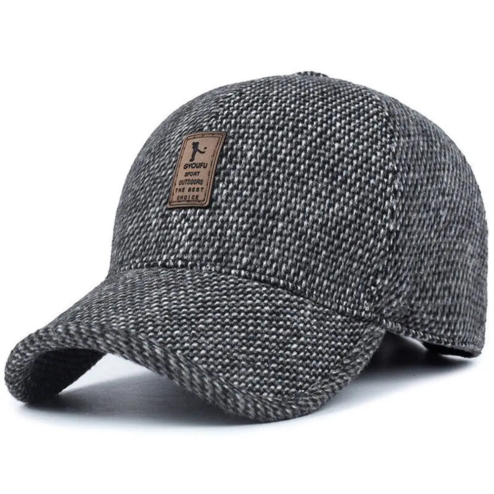 Winter Bomber Hat Men Women Russian Black Leather Ushanka Caps With Ear Flaps Fur Warm Leather Brand Baseball Cap Hats 4