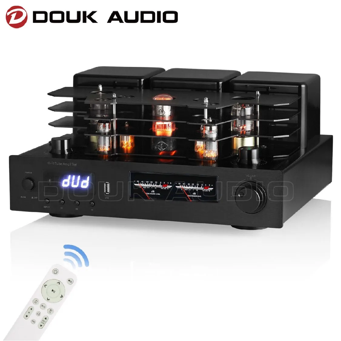 Douk Audio HiFi Tube Amplifier Bluetooth 5.0 / Optical / Coaxial / U