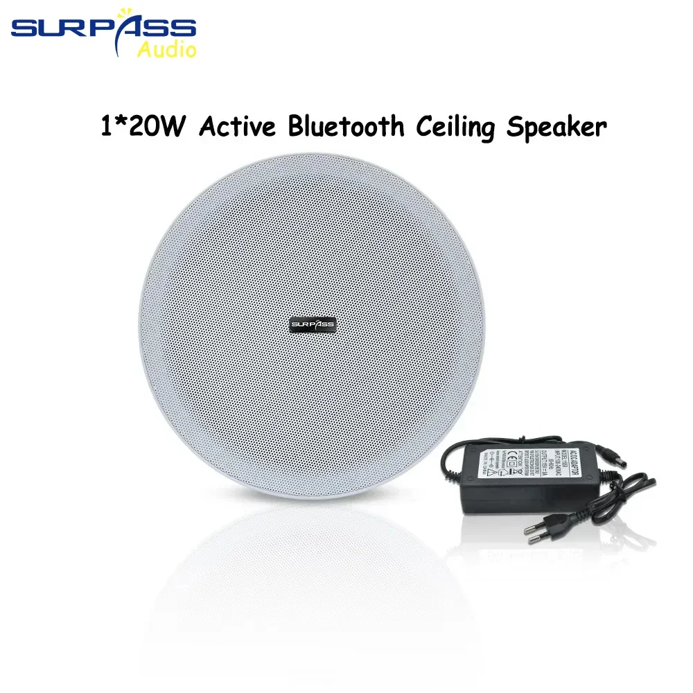 نظام الصوت المنزلي 8 بوصة بلوتوث بدون إطار نشط 20...