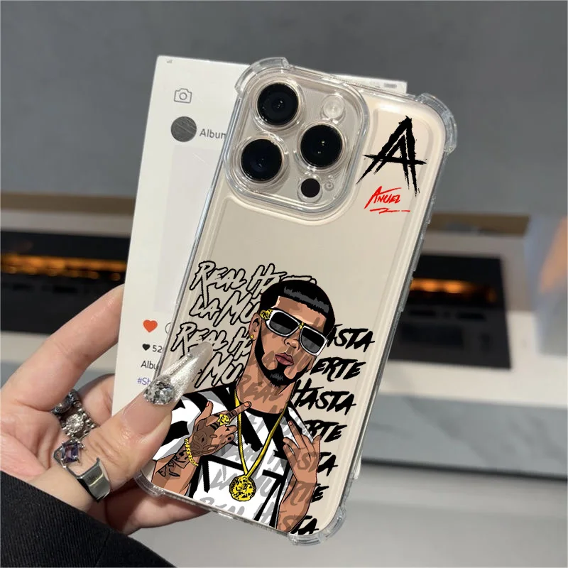 Stylish Rapper Anuel AA Themed Phone Case