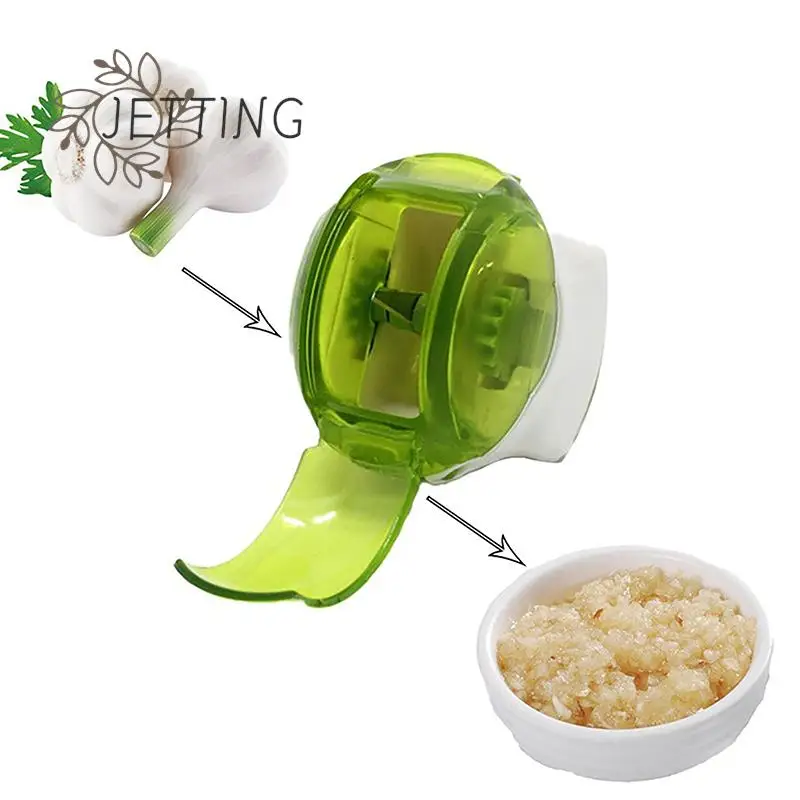 

Hand Push Garlic Crusher Kitchen Tool Garlic Chopper Wheel Garlic Mincer Roller Kitchen Aid