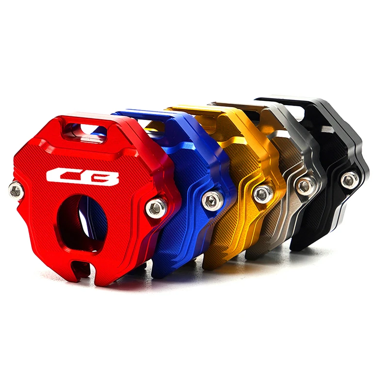 혼다 CB650R CB500F CB500X CB125R CB300R CB1100 CB1000R 오토바이 키 커버 케이스 쉘 및 자수 배지 키링 키체인