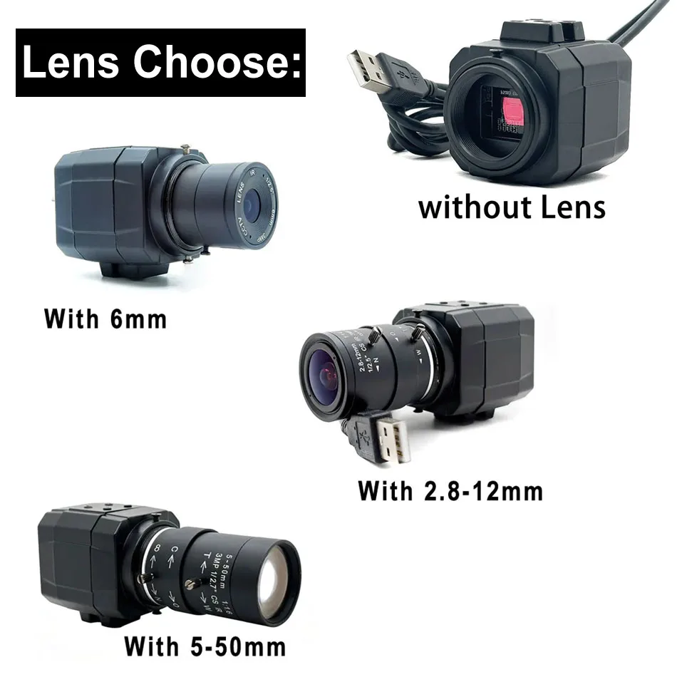 Ultra 4K Streaming Webcam with Varifocal and Fixed Lens for High-Definition Video