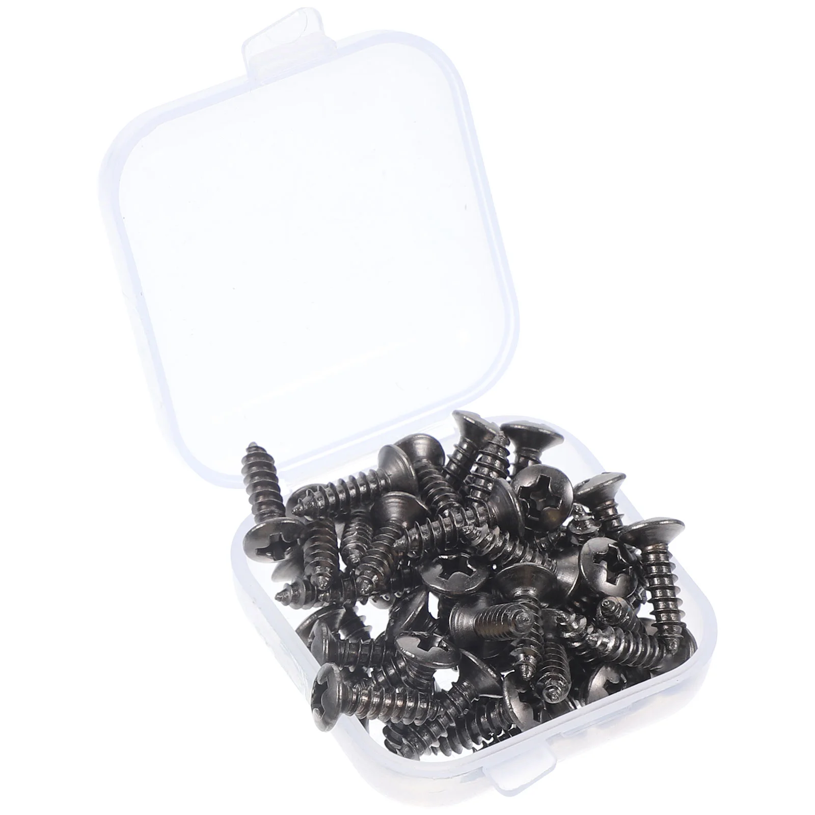 

50 Pcs Electric Guitar Pickguard Mounting Screws Bass Panel Accessories Component