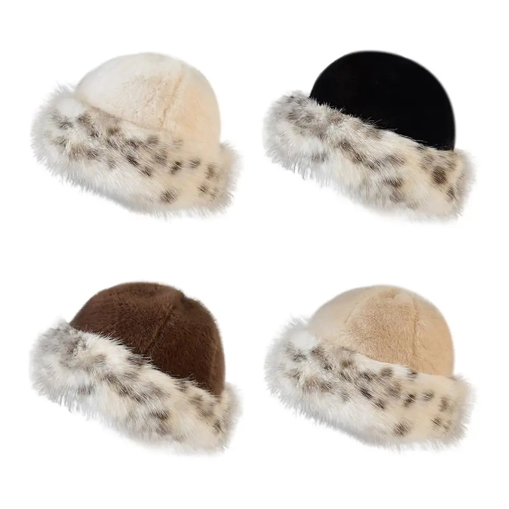 Faux Fur Winter Bucket Hat