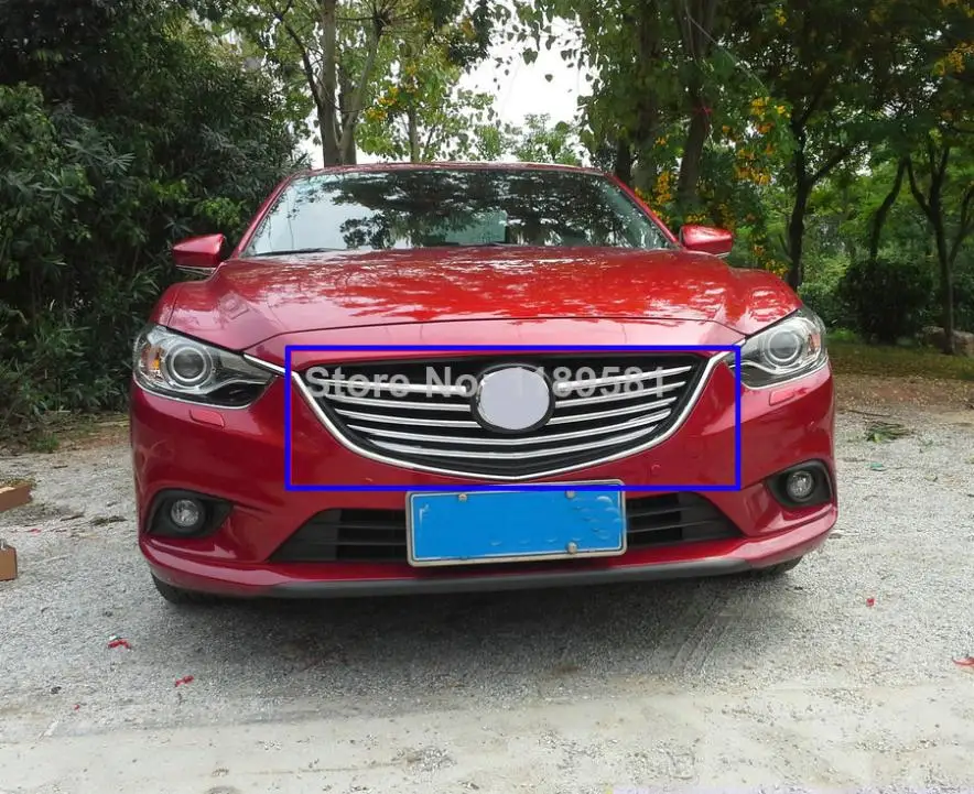 

Новинка! Хромированная передняя решетка радиатора из АБС-пластика для Mazda 6 M6 Atenza, автомобильные аксессуары, наклейки, 2014, 2015, 2016