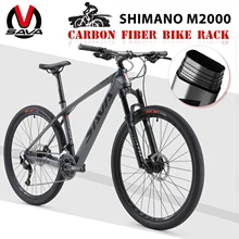 SAVA-bicicleta de montaña para hombre y adulto, cuadro de carbono con 3x9 27s, 29 pulgadas, 2,0