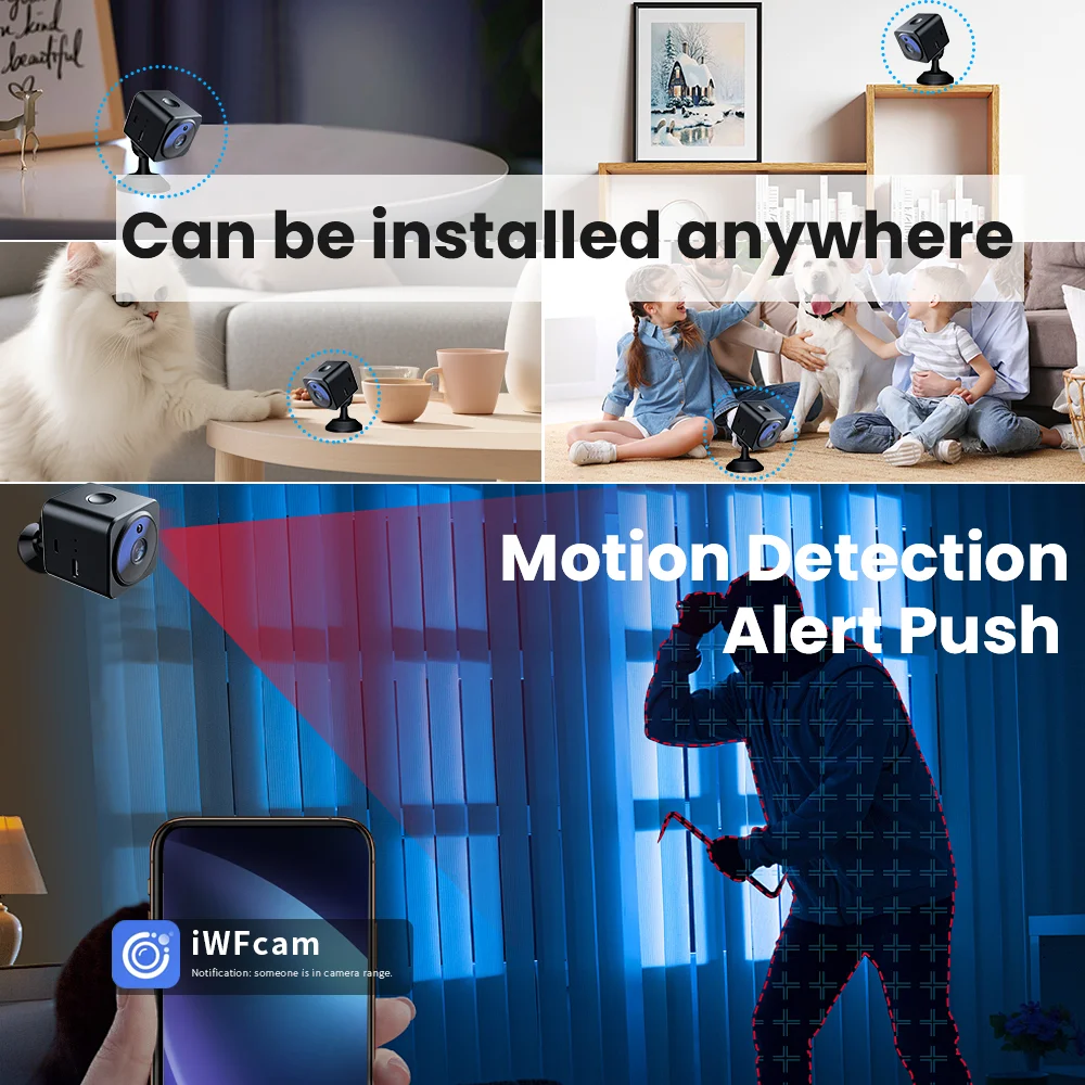 AS02 camera baby surveillance camera home security voice intercom wifi Monitor