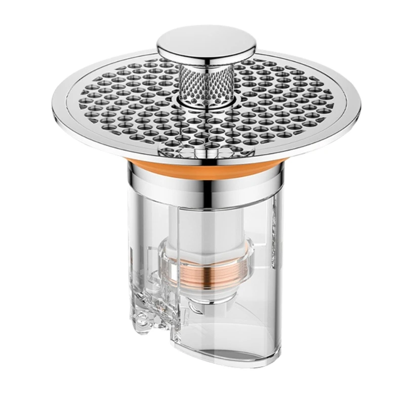 

Bathroom Sink Plug Stopper Stainless Steel Wash Basin Bounce Popup Filter