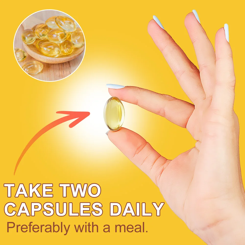 High Potency Vitamin D3 50,000 IU - 120 Vegetarian Capsules - Gluten Free Non-GMO, Nervous System Health, Support Immune