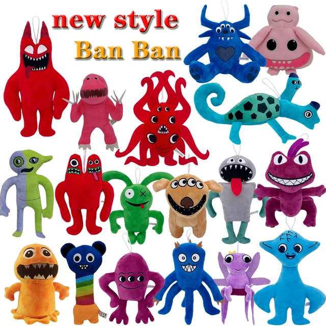 New Garten Of Banban 3 Plush Toy Nab Nab Garden Of Banban 2 Doll 3 Ban Ban  2 Stuffed Animal Hole Or Coachs Pickle Banban 4 Hug - AliExpress