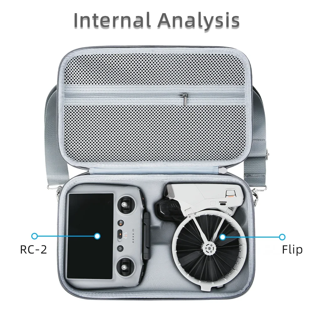 FLIP Handbag For DJI FLIP RC N3/RC 2 Remote Control Suitcase Body Case Suitcase Carrying Case For DJI Drone Accessories