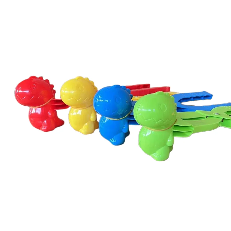 Snowball Maker Clip For Kids Adult Heart Snowflake Duck Shape Clip Tongs for Outdoor Sand Snow Ball Mold Toys Fight Sports Toys 5