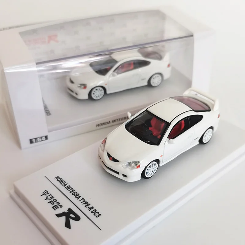 Diecast Original 1:64 Scale Alloy Honda Integra Type-R DC5 Mini