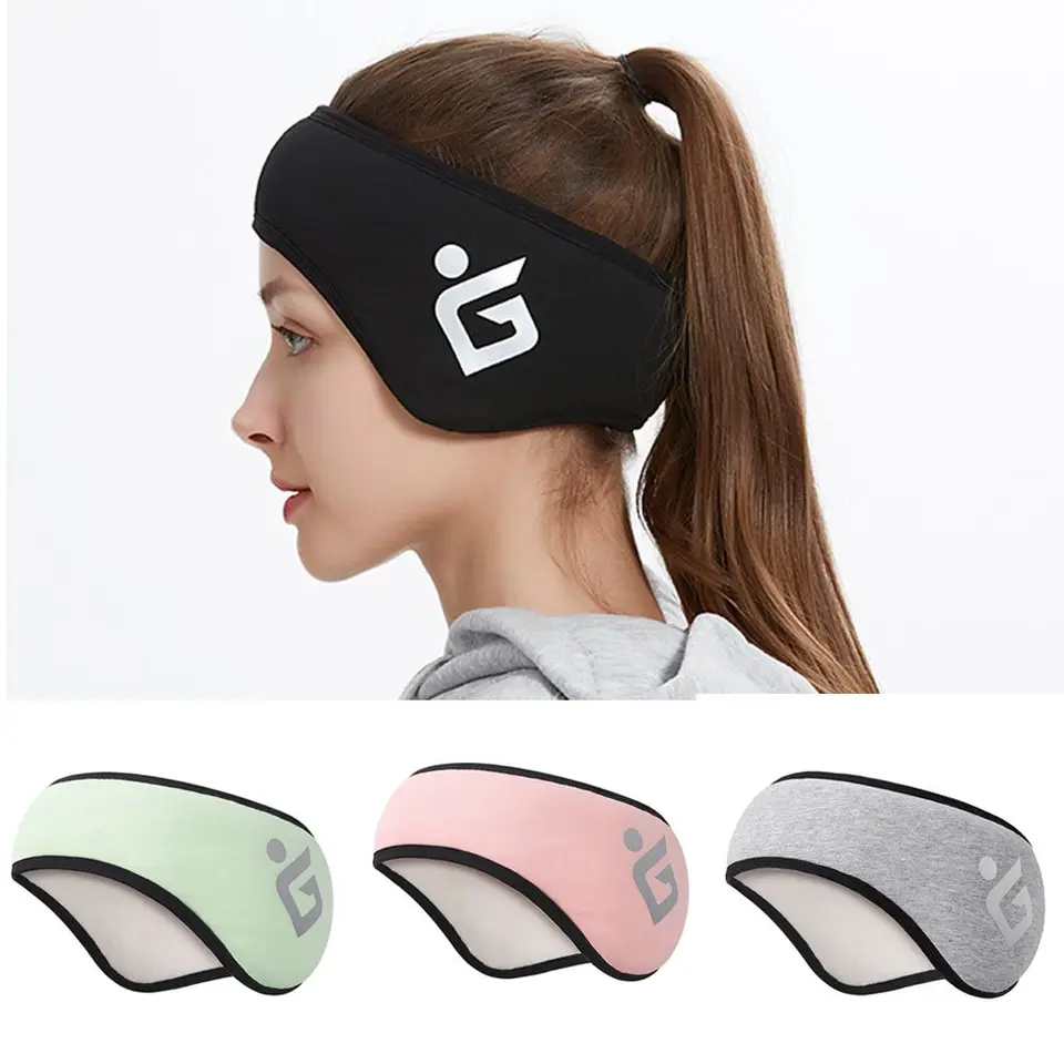 Fascia per gli sport invernali per donna e uomo ,Paraorecchie invernali,Paraorecchie, 2 fasce