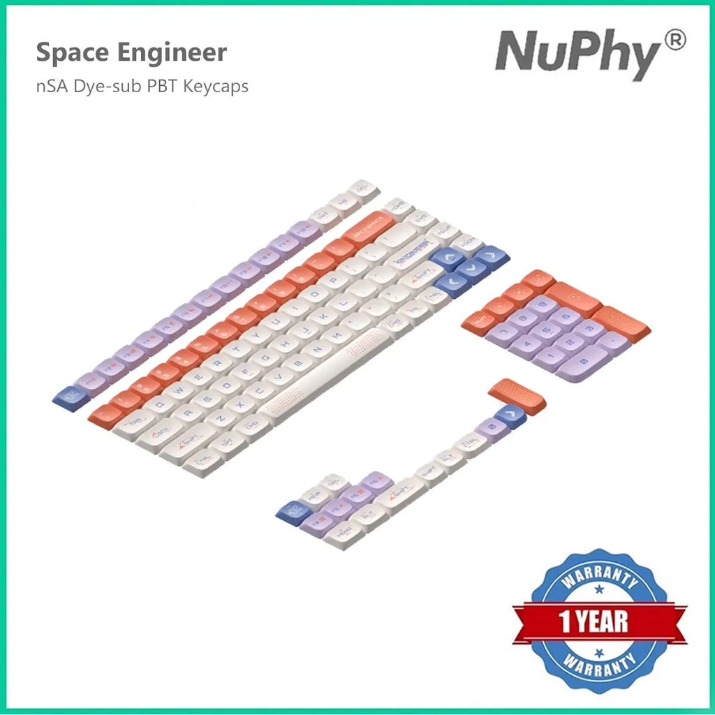 

NuPhy Space Engineer nSA Dye-sub PBT Keycaps