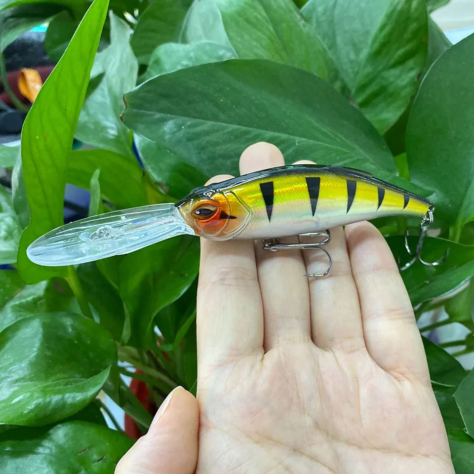 WALK FISH 85 mm 17,5 g schwimmender Minnow japanischer Angelköder Isca künstlich für Hecht Forelle Bass Swimbait Wobbler harter Köder Pesca – Detail 6