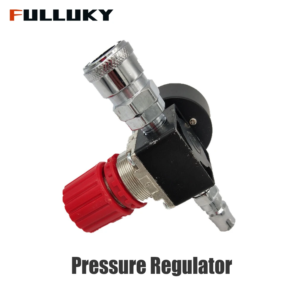 Pressure Regulator Switch Control Valve Gauge Safety Pressure Inlet