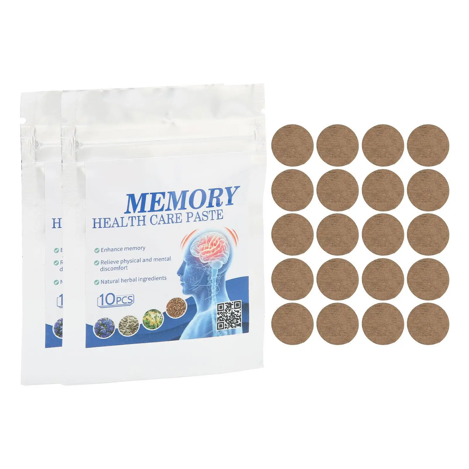 Memory Booster Patch-Enhance Focus & Attention for learning Safe, Portable Health Care Solution