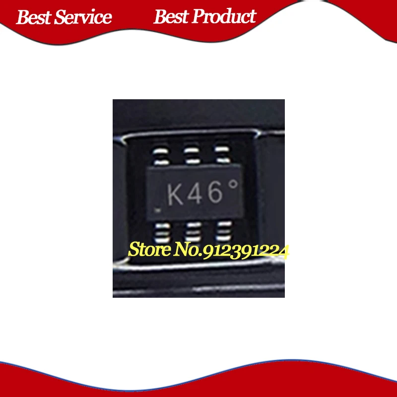 

10 Pcs/Lot MMDT3946 K46 SOT-363 0.2A 40V New and Original In Stock