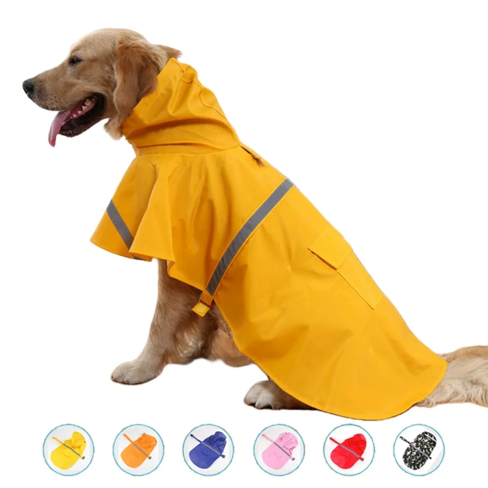 Rain Coat Dog Golden Retriever Clothes Golden Retriever Dogs Rain