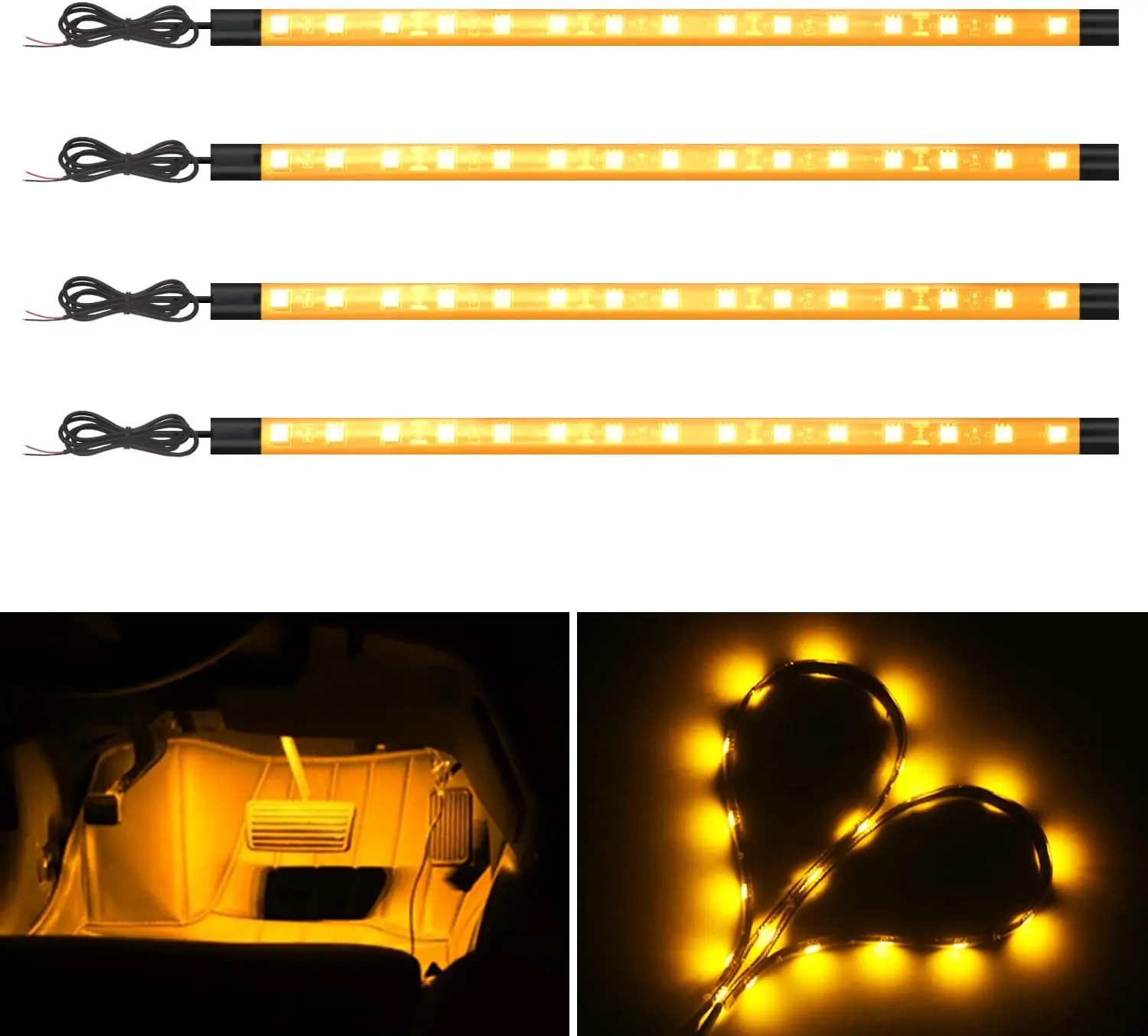 

Светодиодная лента для автомобилей 5050 SMD, водонепроницаемая подсветка для гольф-мобиля, Светильники для мотоциклов, лодок, скутеров, велосипедов, внутри и снаружи