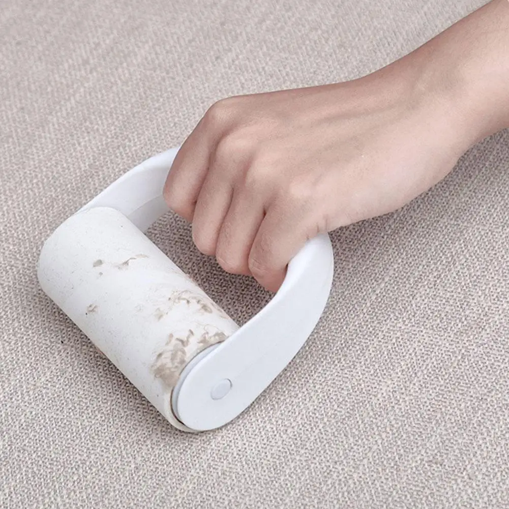 

Tearable Roll Paper Sticky Roller Dust Wiper Pet Hair Cleaning Tousle Accessories Clothes Remover Carpet Brush Replaceable S4R7