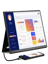  Wholesale P15A 1080P+HDR 178 Degree Wide Angle Portable 15.6 inch FHD Monitor 