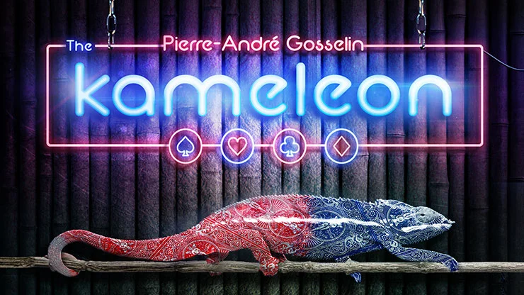 

The Kameleon (Gimmicks and Online Instructions) by Pierre-Andre Gosselin Card Magic Tricks Close up Magia Fun Illusions