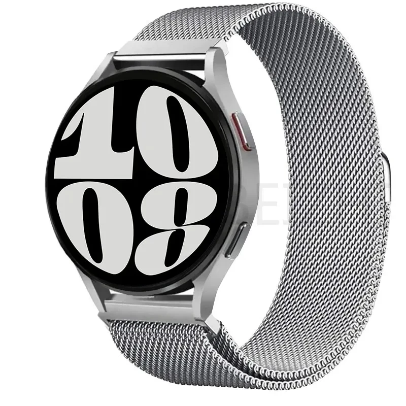 Milanese loop-pulsera magnética de Metal para Samsung Galaxy Watch 6/5/4/6 Classic/active 2 band 22/20mm, huawei gt 3-2-4