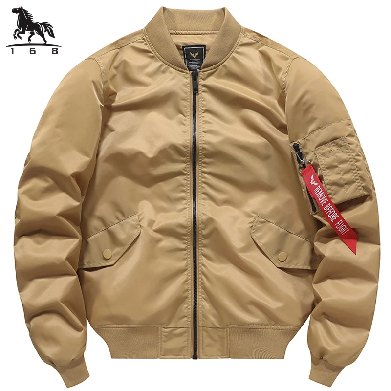 Jacket Mens Spring Autumn New solid color thin Men's jackets Flight men business Casual coat windbreaker coats M-5XL 6XL 2219 аэрогриль kitfort кт 2219 1